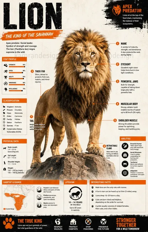 Wild Animal Infographic Generator