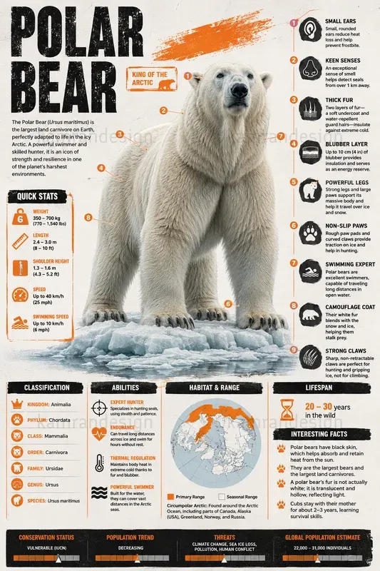 Wild Animal Infographic Generator