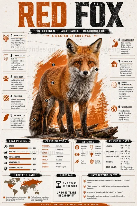 Wild Animal Infographic Generator