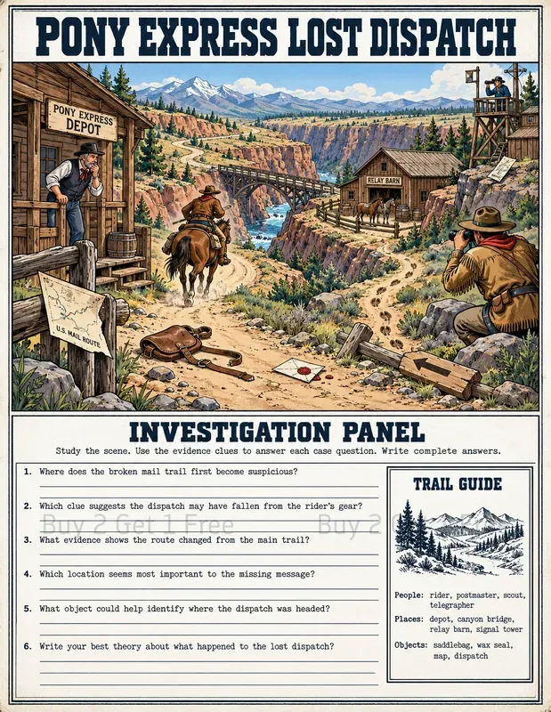 Mystery Investigation Worksheets