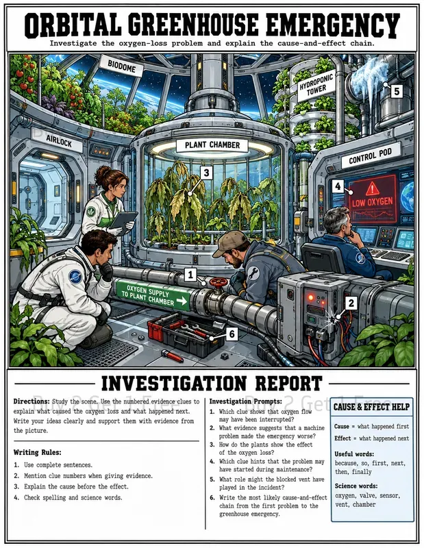 Mystery Investigation Worksheets