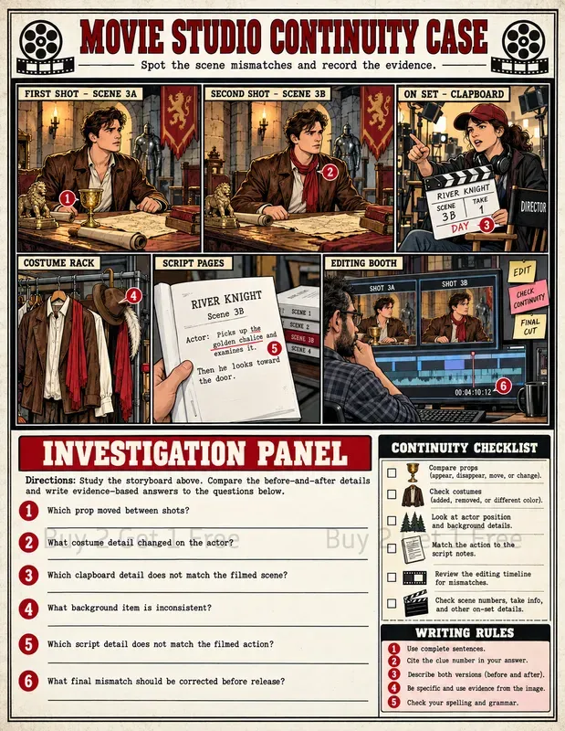 Mystery Investigation Worksheets