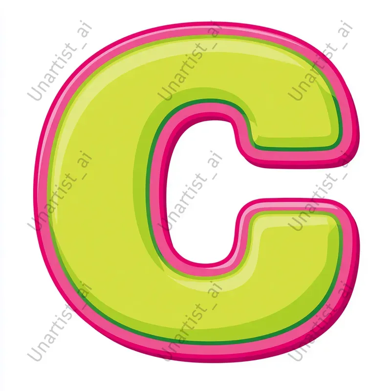 Cartoon Alphabet Letters