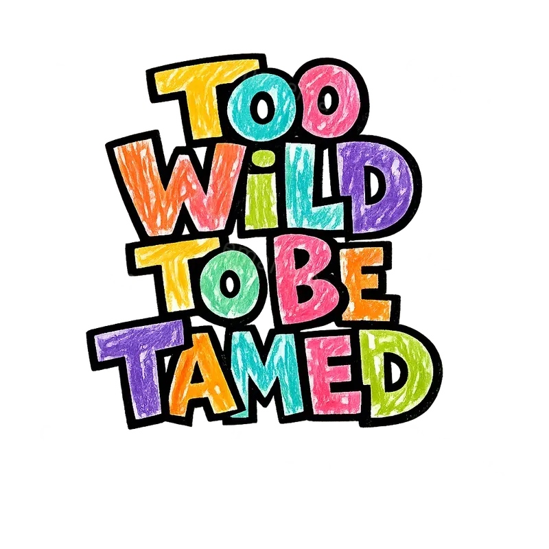 Expressive Hand Drawn Texts For Tshirts