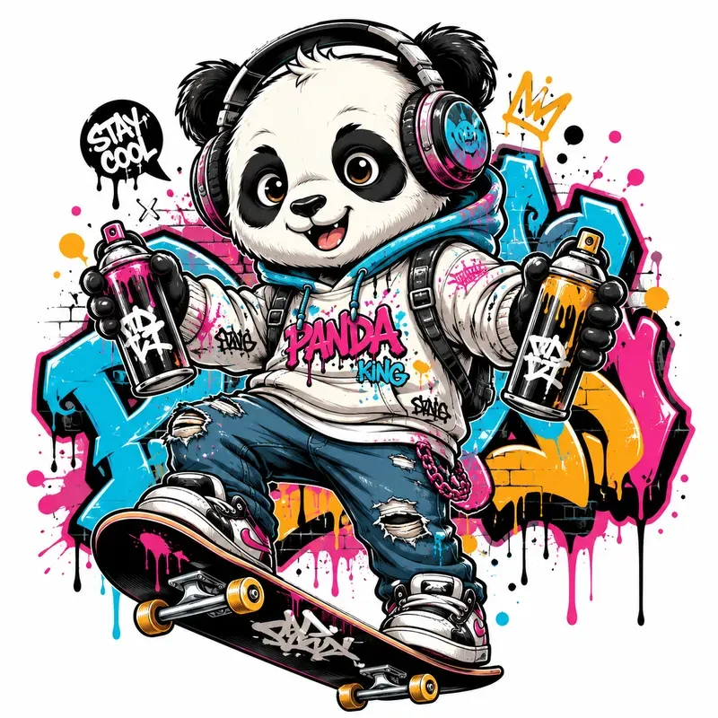 Urban Graffiti Mascots