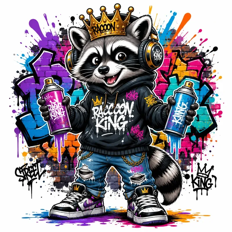 Urban Graffiti Mascots