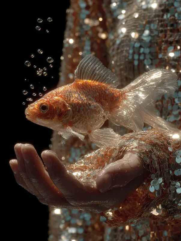 Surreal Flash Editorial Portraits