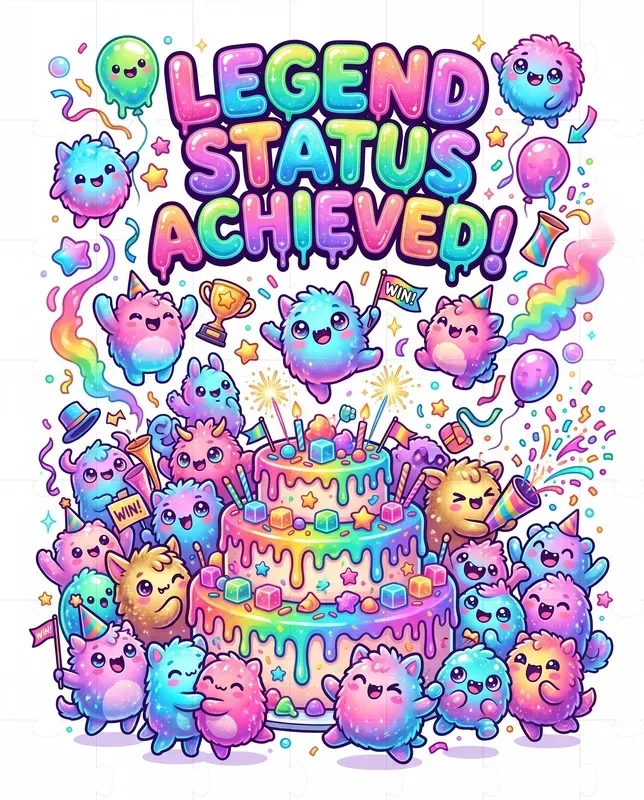 Kawaii Monster Party Card Packs