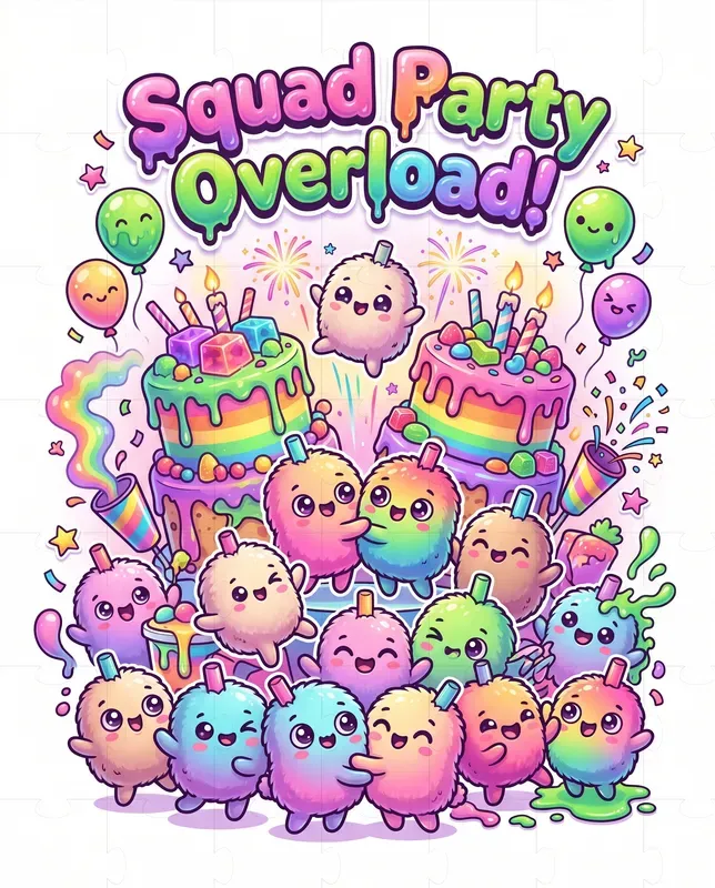 Kawaii Monster Party Card Packs