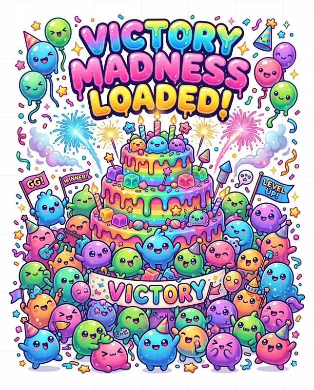 Kawaii Monster Party Card Packs