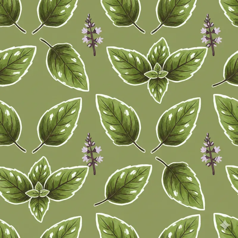 Drybrush Painting Seamless Patterns
