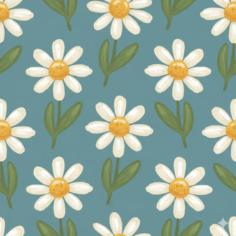 Drybrush Painting Seamless Patterns