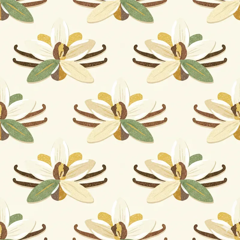Drybrush Painting Seamless Patterns