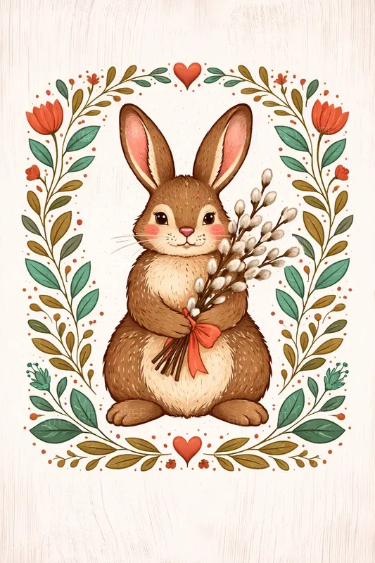 Nostalgic Folk Easter Junk Journal Kits