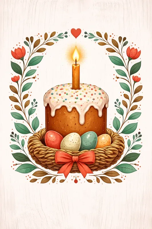 Nostalgic Folk Easter Junk Journal Kits