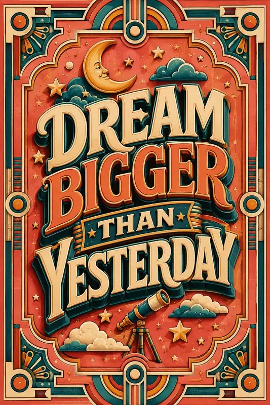 Retro Happiness Quote Posters