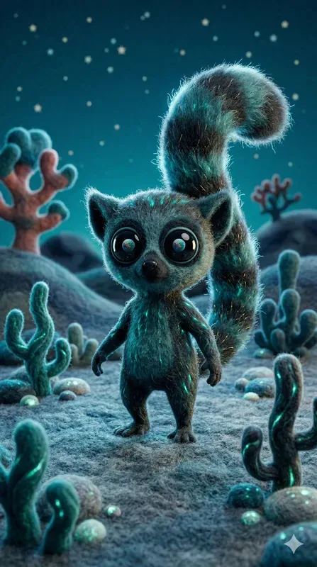 Surreal Felted Creature Worlds