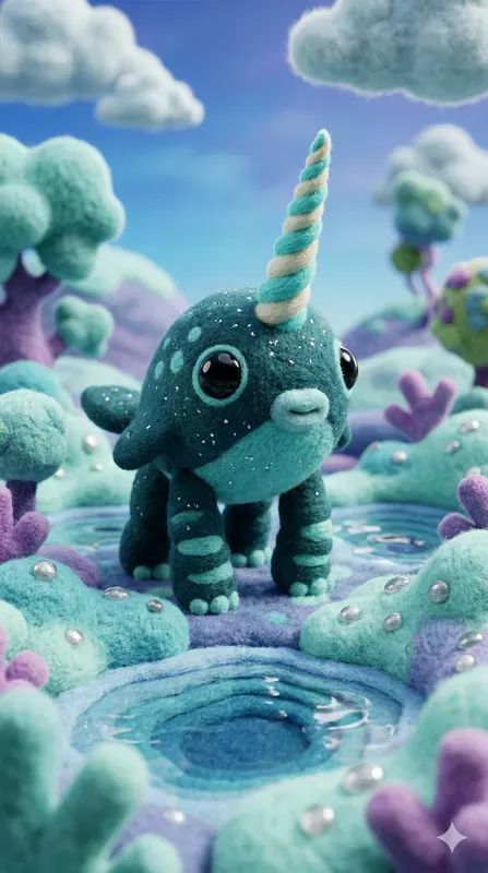 Surreal Felted Creature Worlds