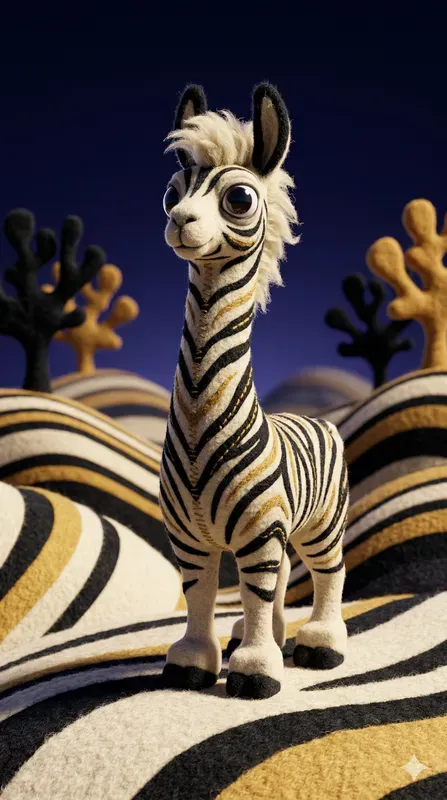 Surreal Felted Creature Worlds