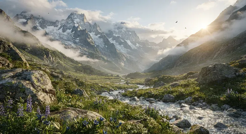 Epic Mountain Landscape Engines