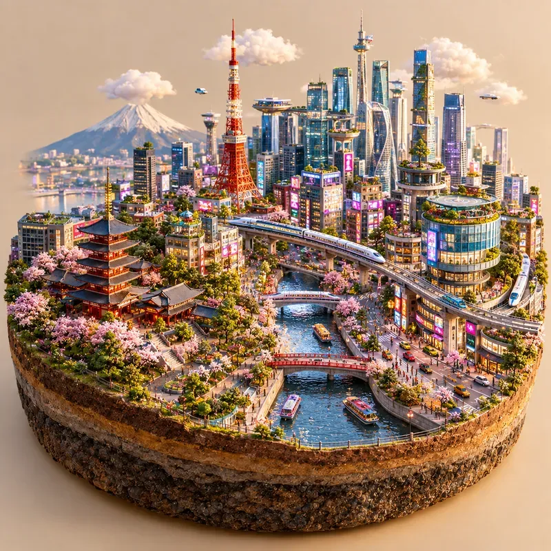 Whimsical Miniature Urban Dioramas