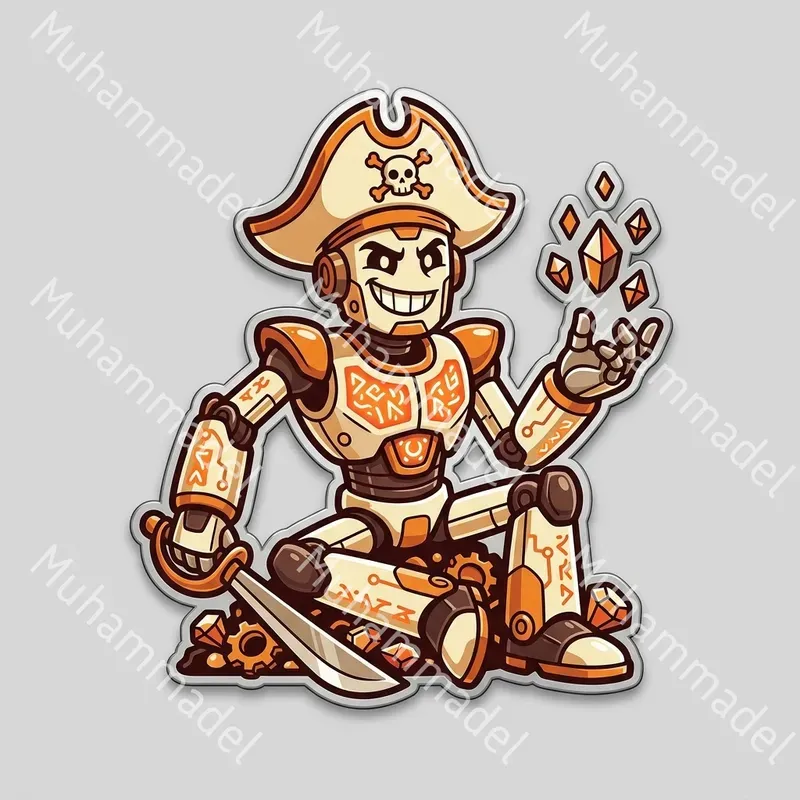 Expressive Character Sticker Generator