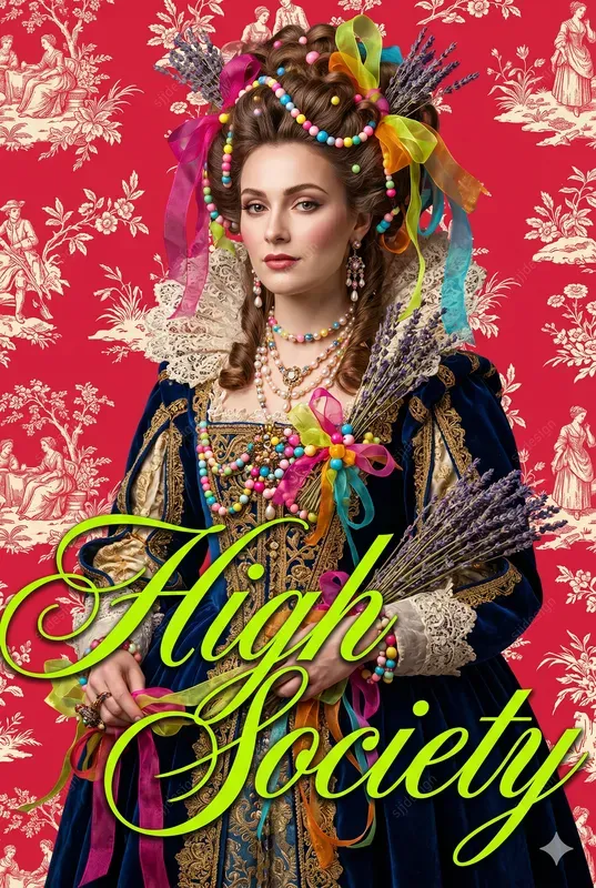 Rococo Coquette Pop Art Posters