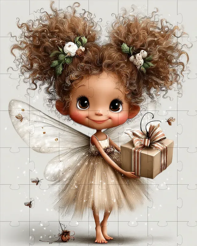 Birthday Fairy Watercolor Clipart