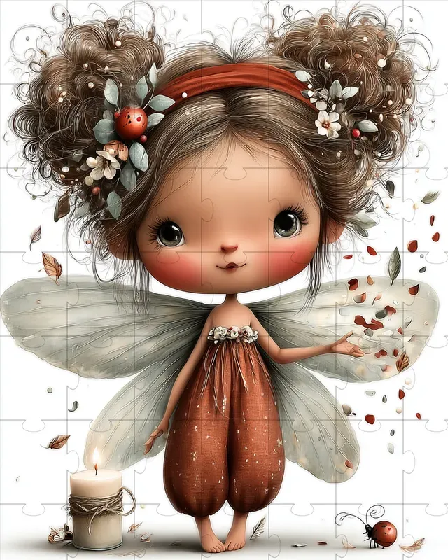 Birthday Fairy Watercolor Clipart