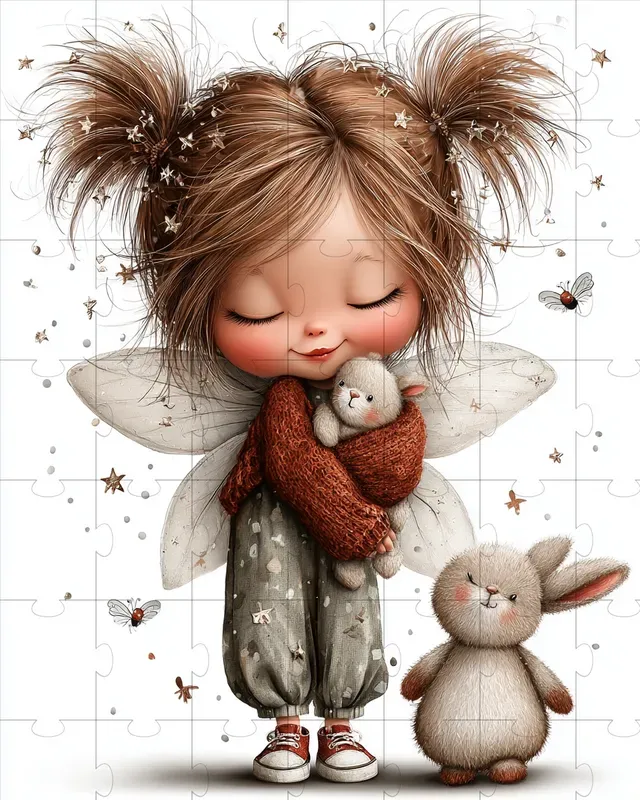 Birthday Fairy Watercolor Clipart