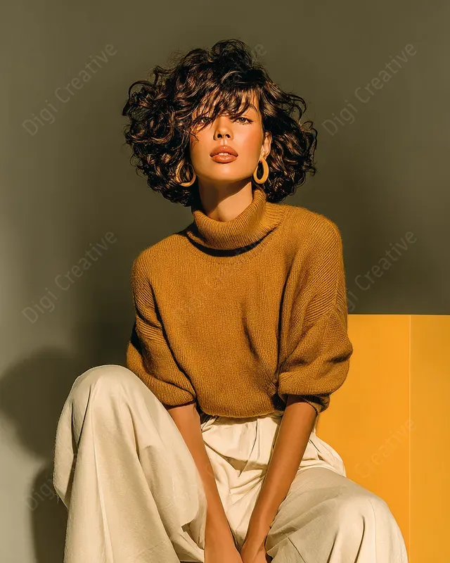 Modern Elegances In Studio Light Fashion