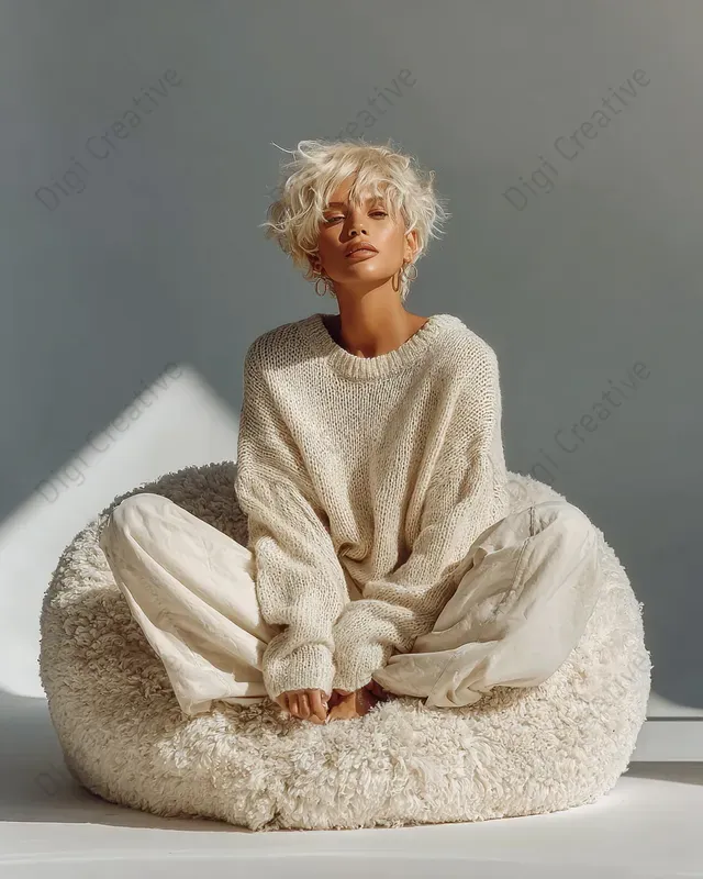 Modern Elegances In Studio Light Fashion
