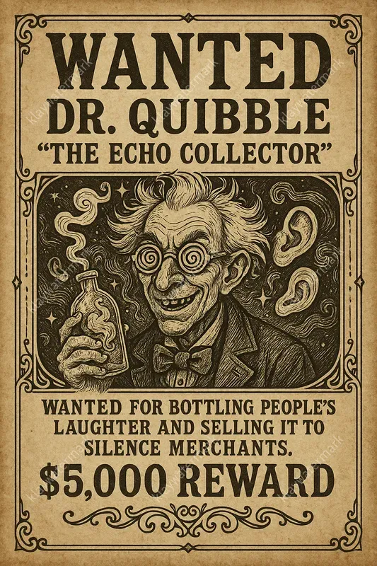 Vintage Fantasy Wanted Posters