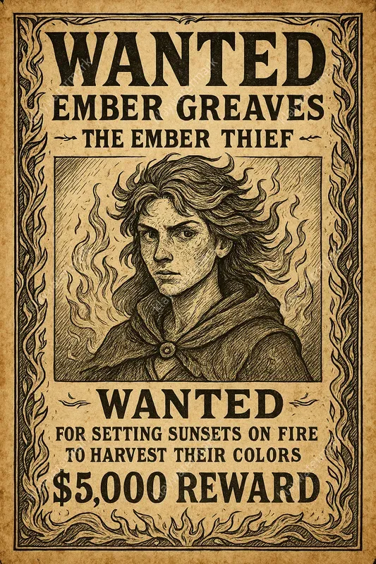 Vintage Fantasy Wanted Posters