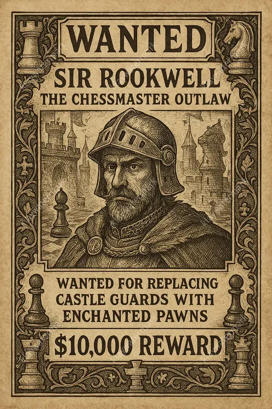 Vintage Fantasy Wanted Posters