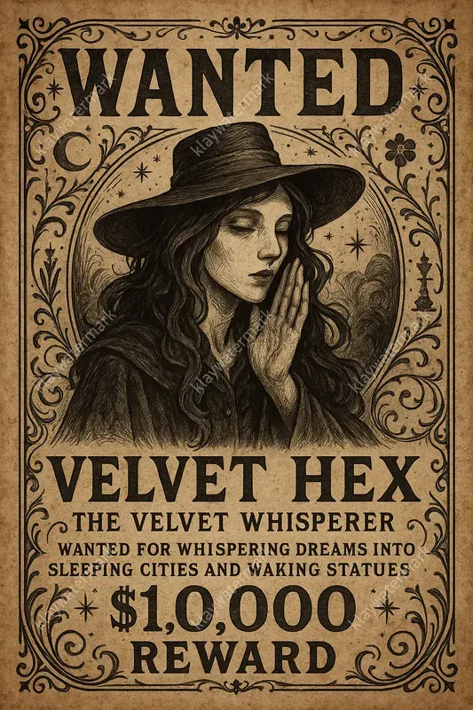 Vintage Fantasy Wanted Posters