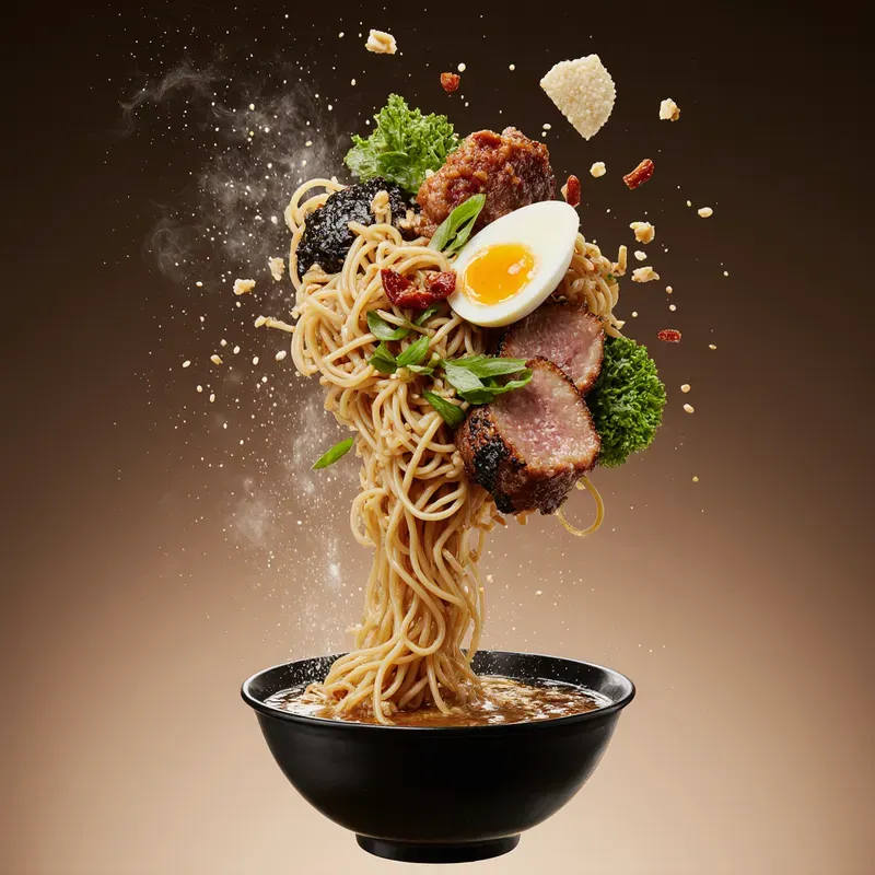 Flying Food Bursts