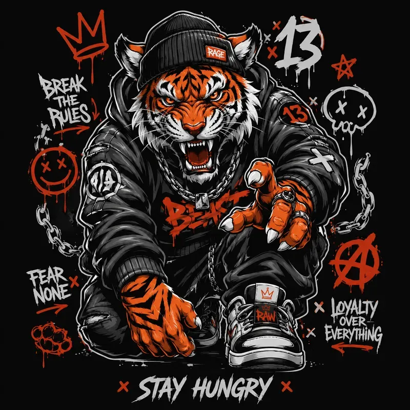 Streetwear Shirt Mascots