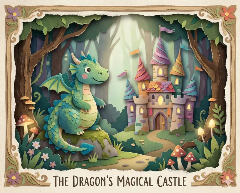 Whimsical Papercut Storybook Art Makers