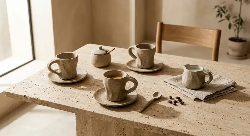 Modern Organic Ceramic Dinnerware Sets