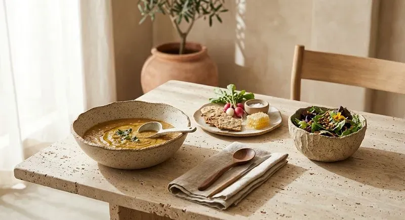 Modern Organic Ceramic Dinnerware Sets
