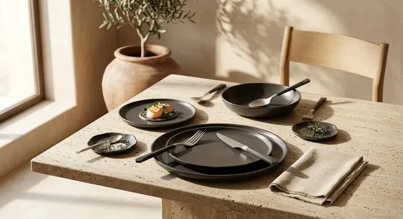 Modern Organic Ceramic Dinnerware Sets