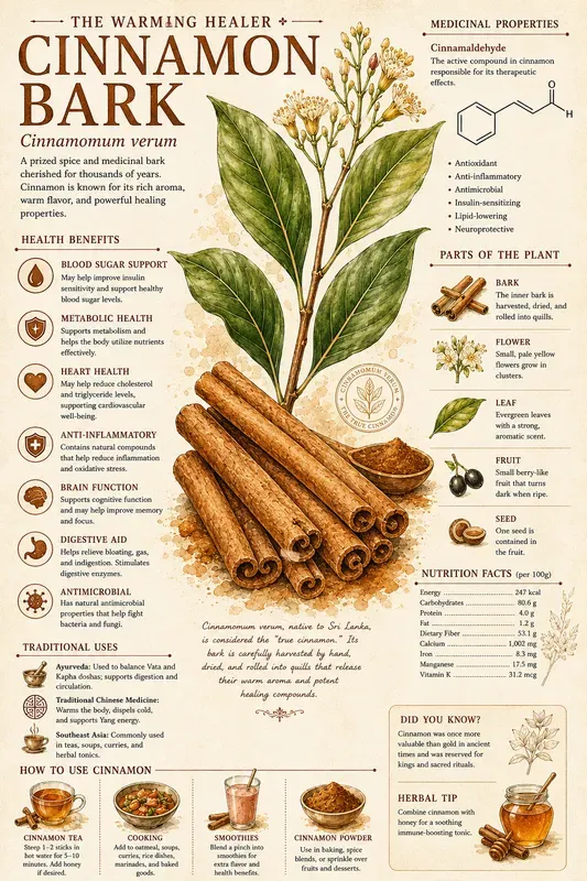 Herbal Spice Educational Wall Art