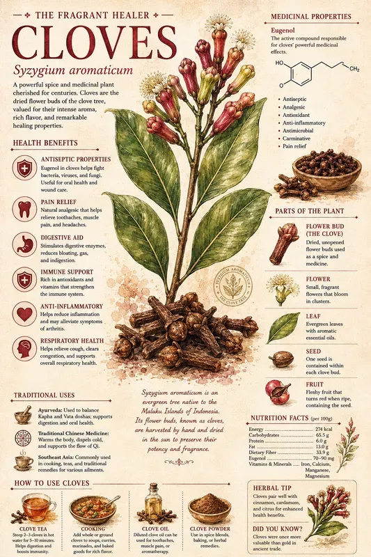 Herbal Spice Educational Wall Art