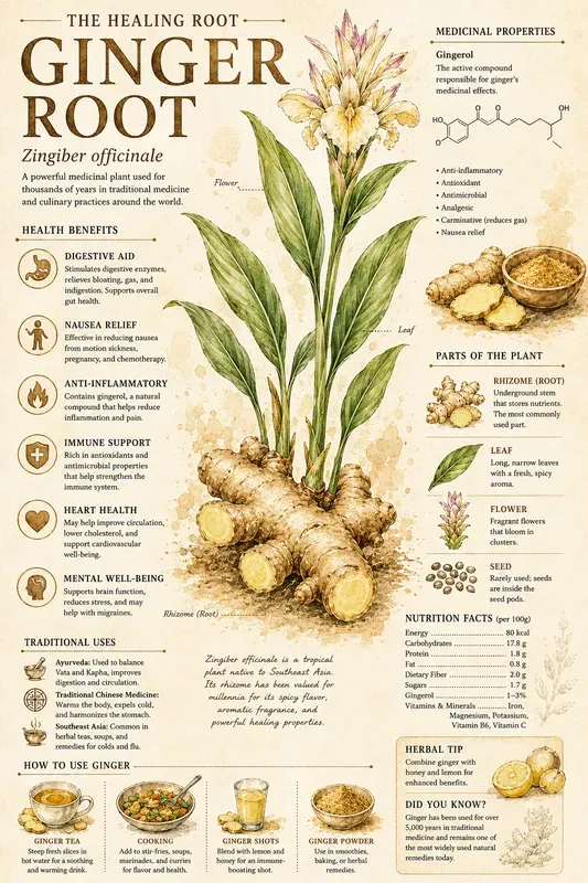 Herbal Spice Educational Wall Art