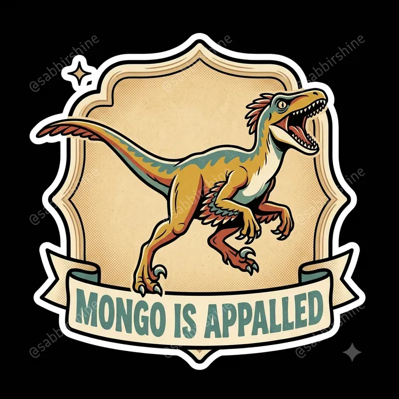 Retro Badge Sticker Meme Generator