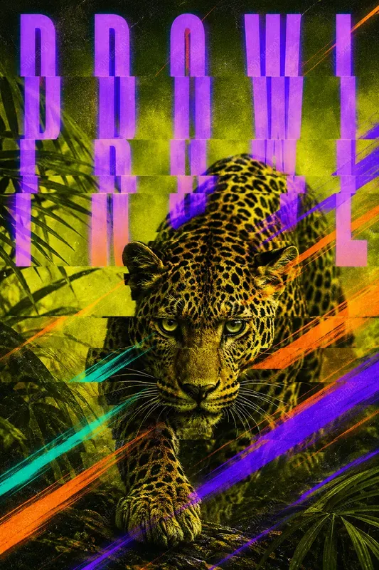 Prismatic Glitch Poster Art