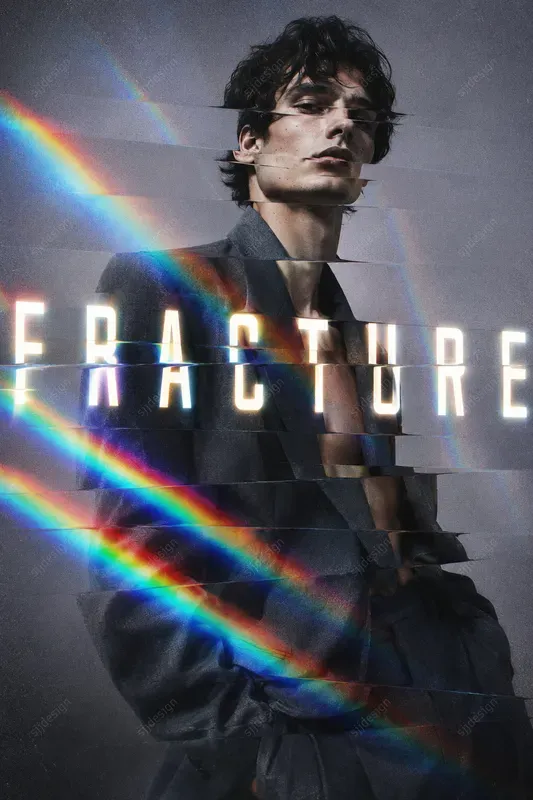 Prismatic Glitch Poster Art