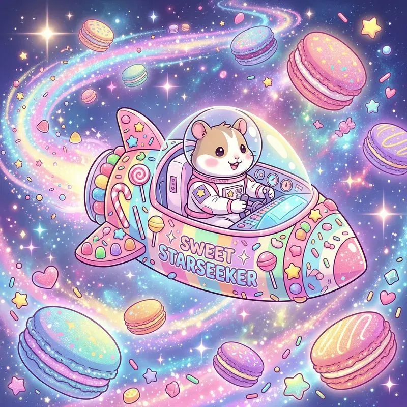Aesthetic Sparkle Anime Pop