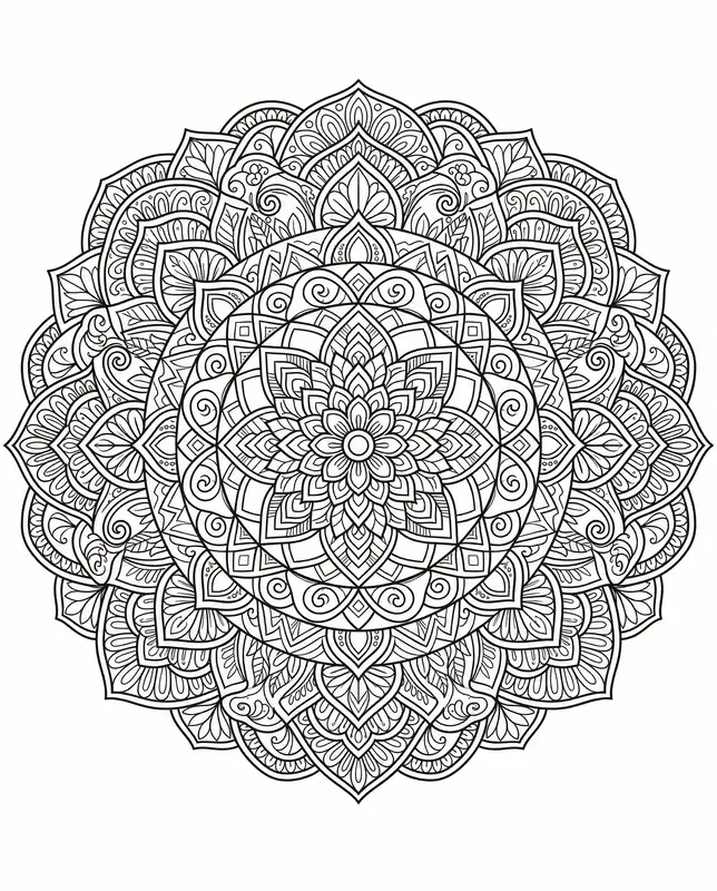 Coloring Book Page Masters